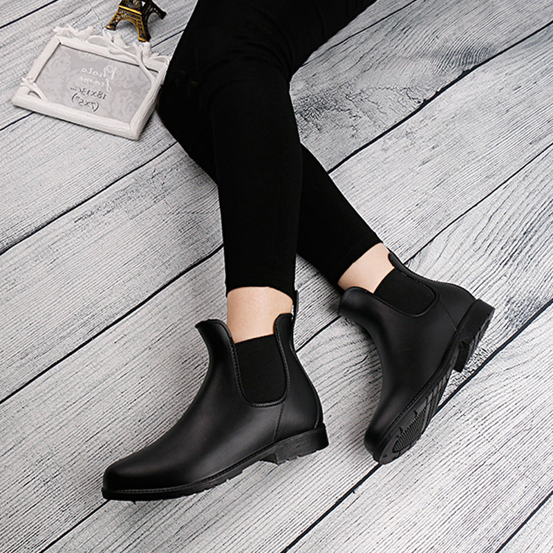 Stay stylish in any weather with our Ankle RainBoots – fashionable, functional, and ready for a downpour!