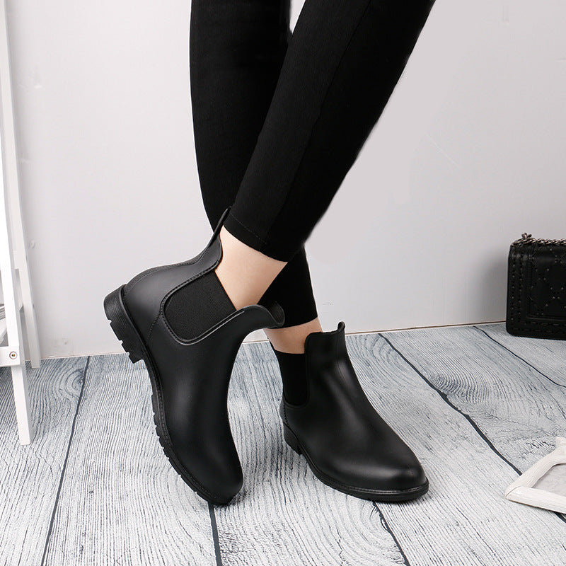 Stay stylish in any weather with our Ankle RainBoots – fashionable, functional, and ready for a downpour!