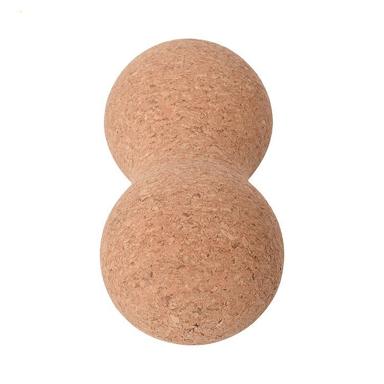 Cork Peanut Ball Yoga Pillar