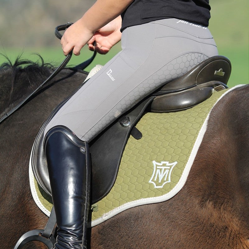 Women's High Elastic Silicone Equestrian Pants: Breathable and Shaping