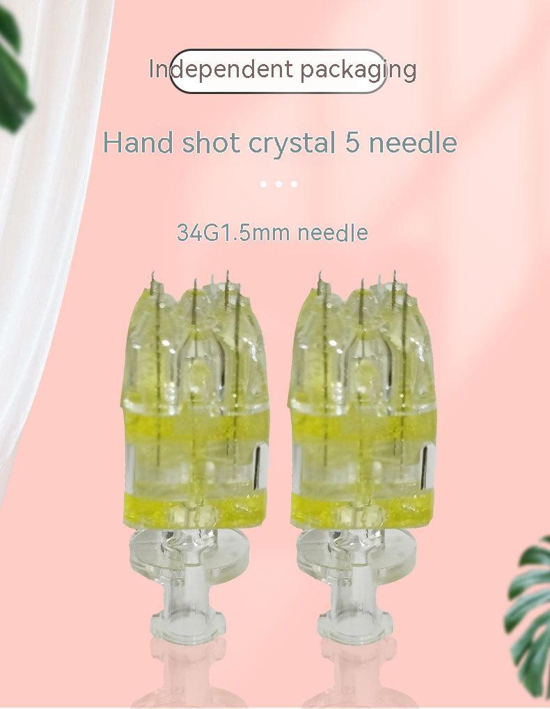 Hand-punched Crystal Five-needle Manual Mesotherapy