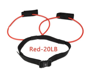 Waist tension tube spring leg training pedal belt tension rope resistance belt