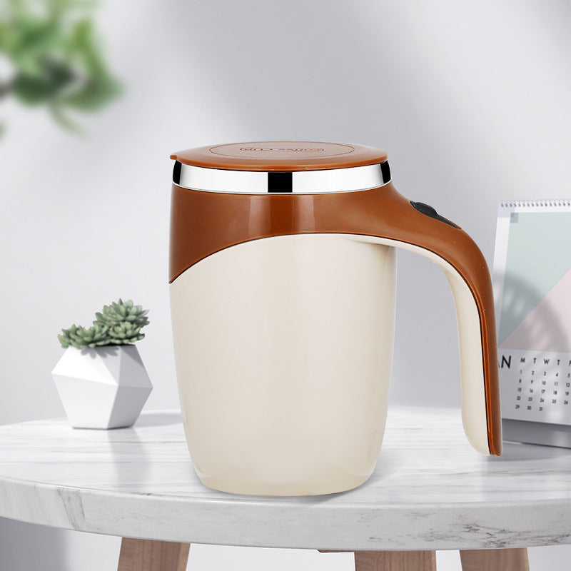 Wiederaufladbares Modell Automatischer Rührbecher Kaffeetasse Hochwertiger elektrischer Rührbecher Lazy Milkshake Rotierender magnetischer Wasserbecher