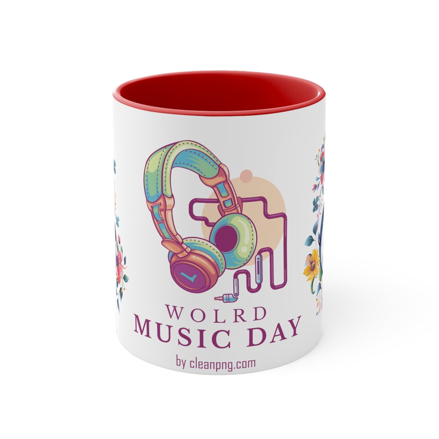 CWS Celebrations World Music Day Accent Coffee Mug, 11oz