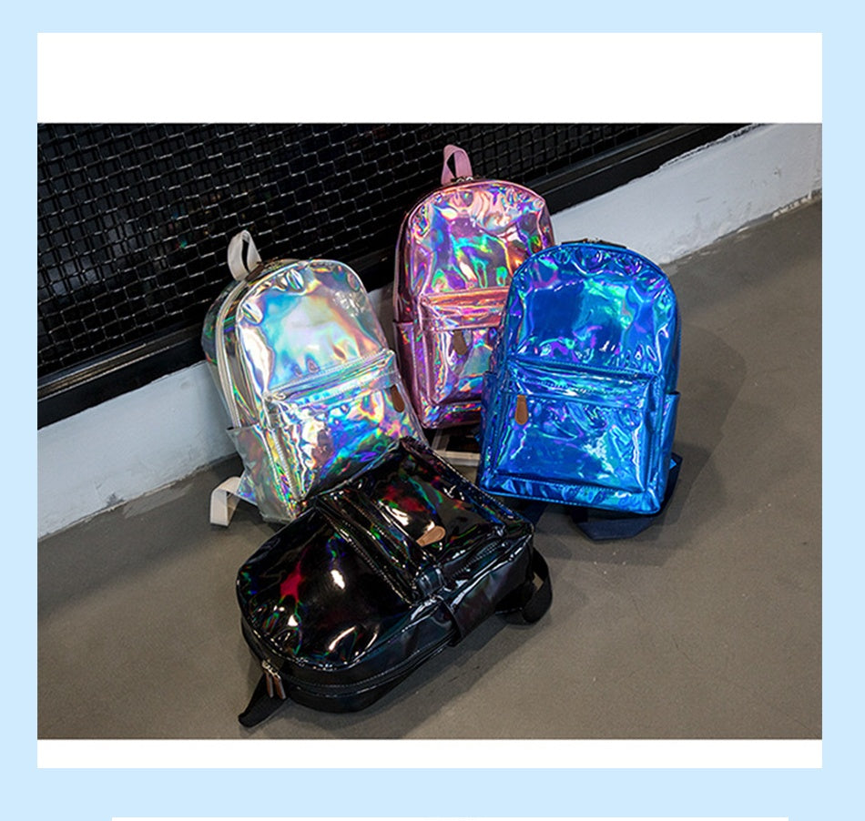 Laser reflective school bags