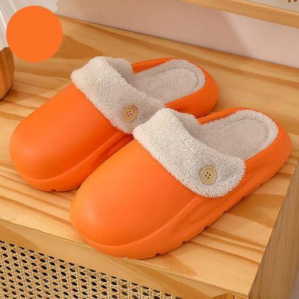 WashNCozy: Winter warm house shoes with detachable washable feature for women.