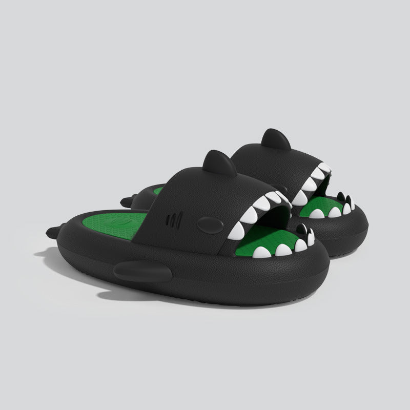 Women's Three-generation Shark Slippers For Summer