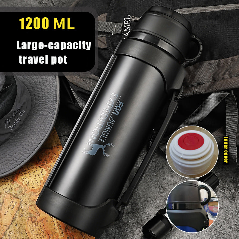 Car Portable Large Insulated Water Bottle