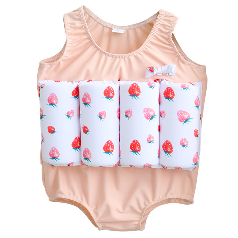 Children's Buoyancy Swimsuit Baby's Bathing Suit One-piece Girl