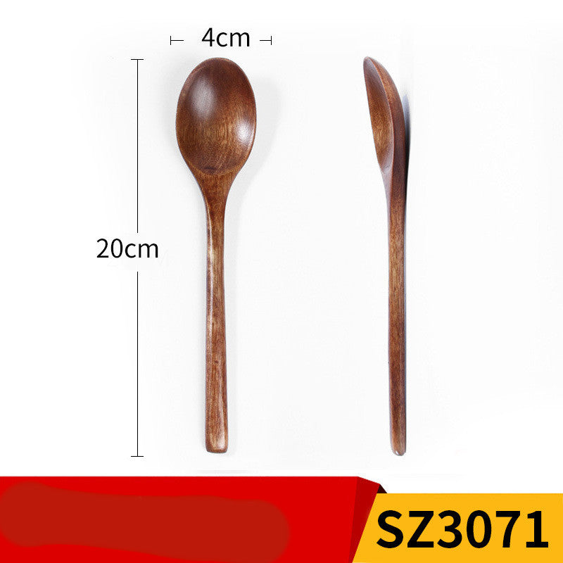 Fashionable Creative Wooden Spoon Dessert Honey Eating