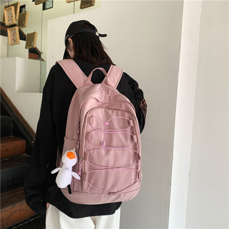 Simple Take Korean Backpack Large-capacity Backpack