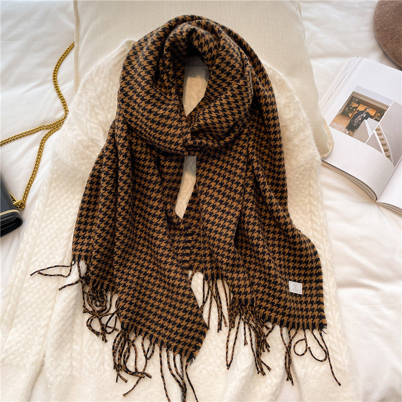 Women's Fashion Faux Cashmere Thermal Scarf