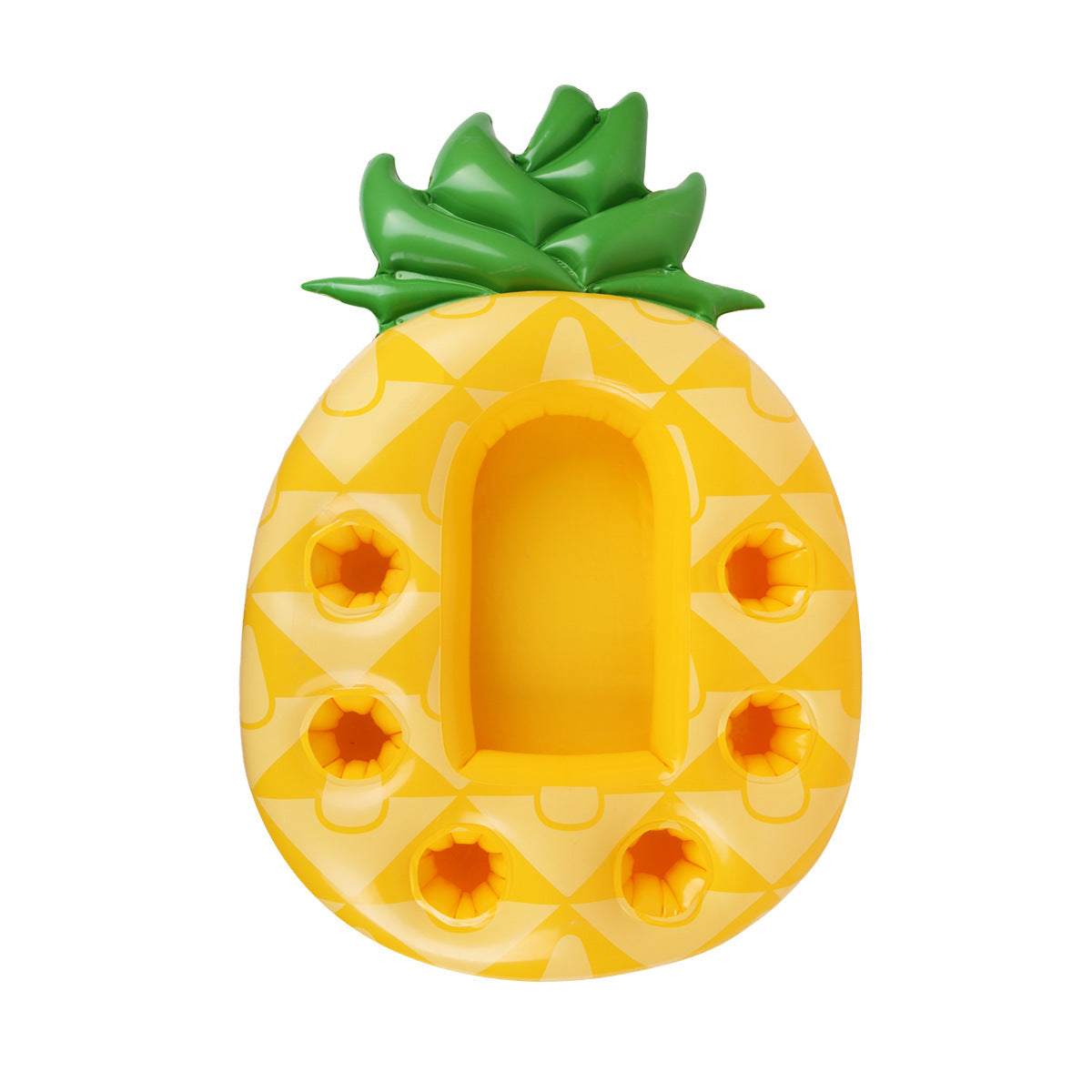 Inflatable Cup Holder Pineapple Drink Holder Swimming Pool Float Bathing Pool Toy Party Decoration Bar Coasters