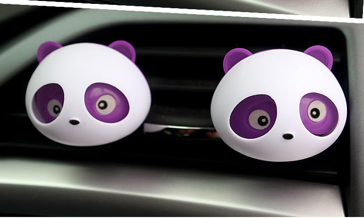 Essence Elysium presents: Panda Car Perfume. Cute Solid Aromatherapy for Your Car Seats.