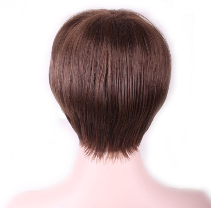 Short hair foreign trade models European and American popular models wigs