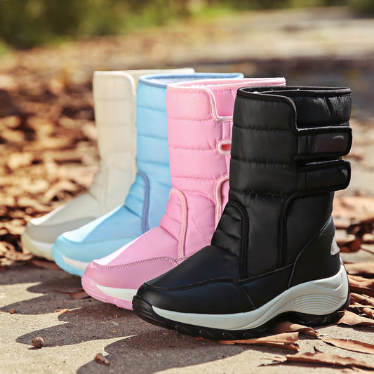 Winter Boots Comfortable Keep Warm Snow Boots Ladies Non-slip Wearable Female Boots