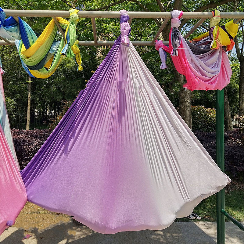 Colored Gradient Anti-Gravity Aerial Yoga Hammock