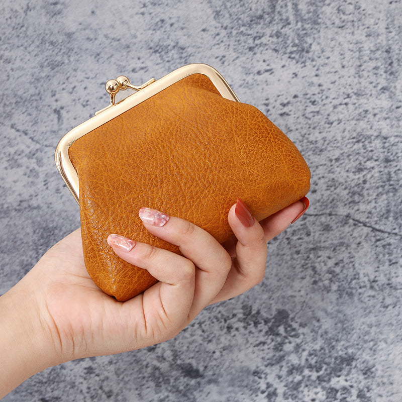 LunaLuxe: The Wallet Buckle Candy Color Coin Bag Change Purse, a delightful accessory to keep your coins and essentials secure in style.