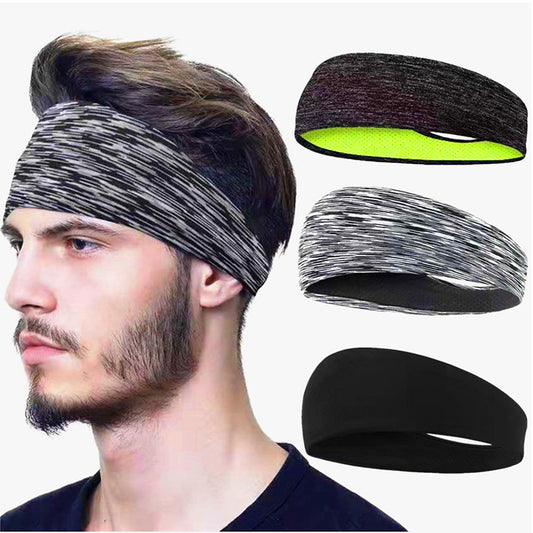 Double-layer Stitching Sweat-absorbing Breathable Yoga Sports Hairband