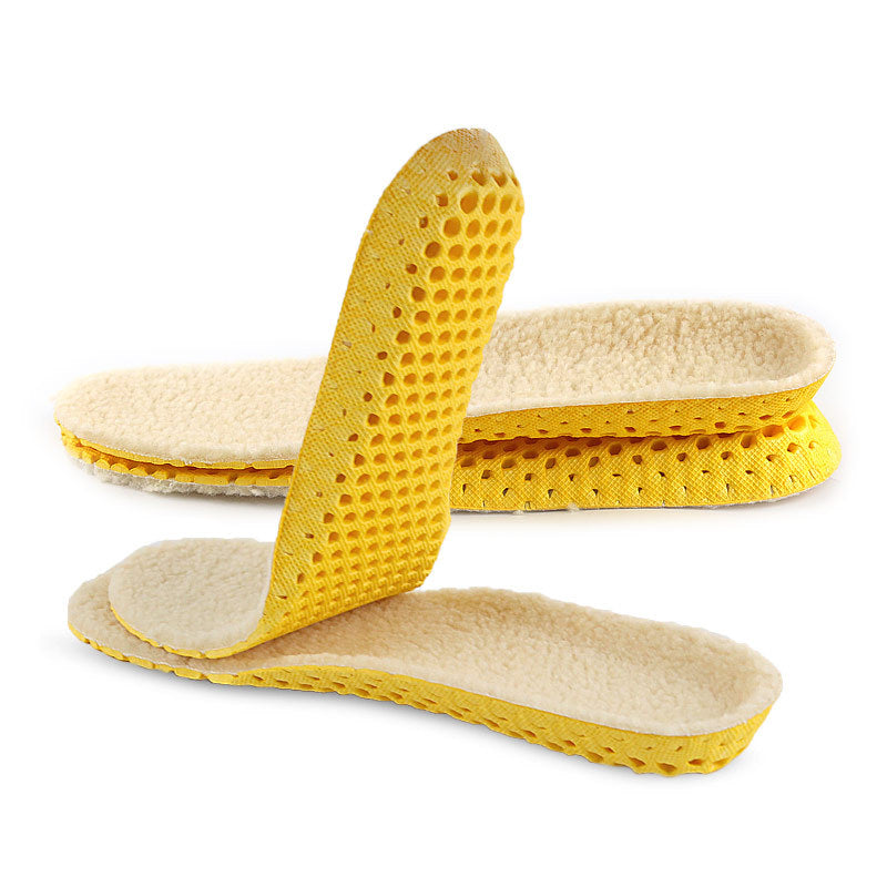 Thickened Invisible Winter Thermal Insole Suction