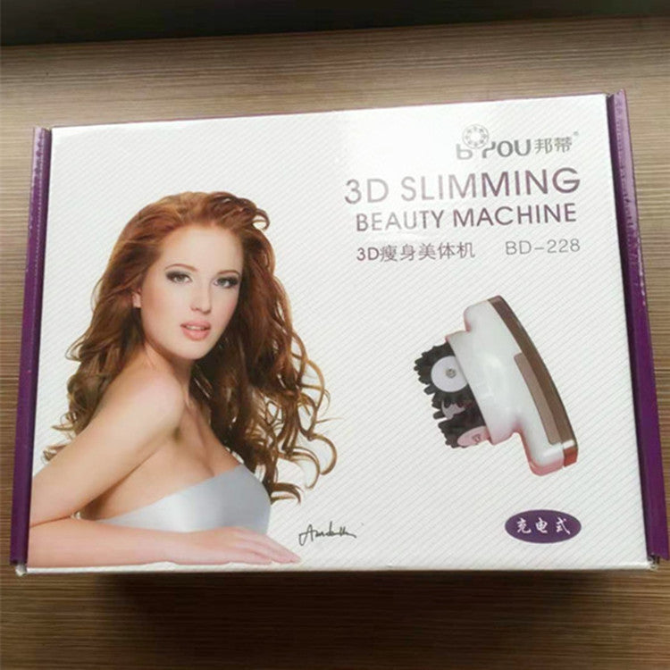 3D slimming roller face-lifting massager