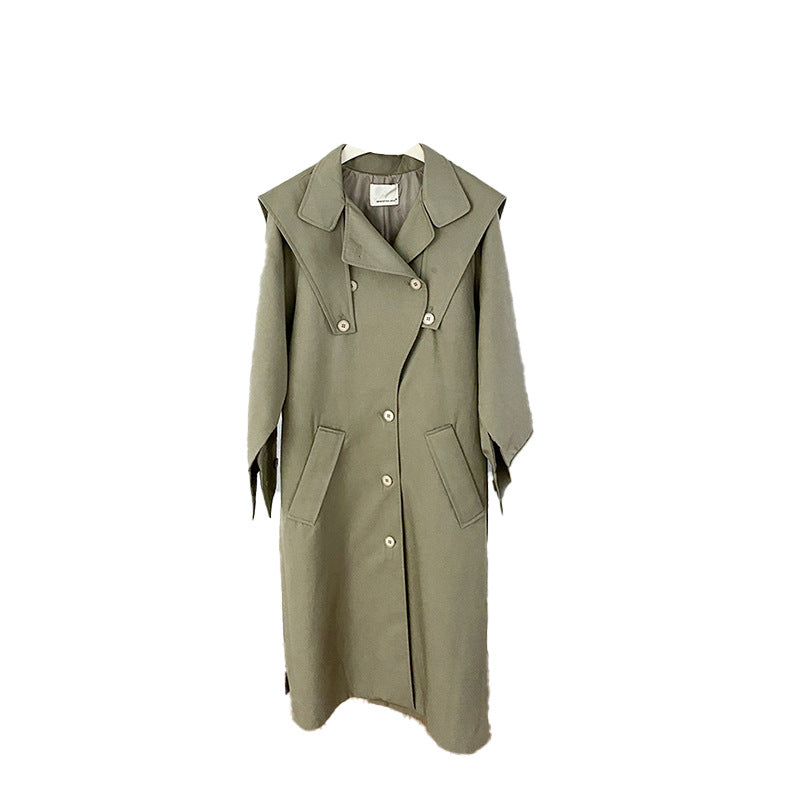 Modischer Trenchcoat mit Revers für Damen