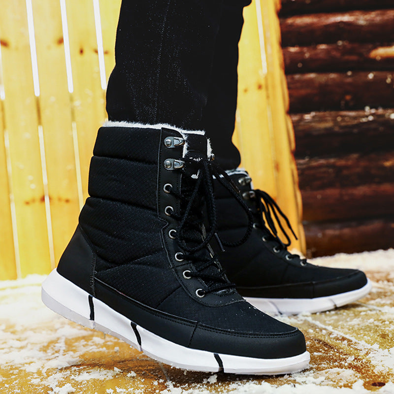 Ultra-light warm mid-tube cotton boots