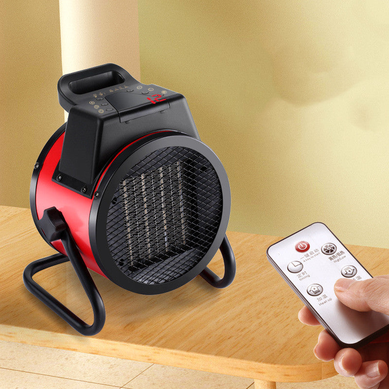 PowerHeat Pro: High-power industrial and household heater with remote control.