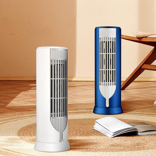 SilentBreeze: Portable double fan mute heater for quiet warmth.