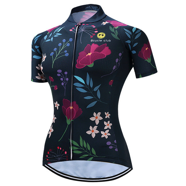 Women Cycling Jersey Shirt