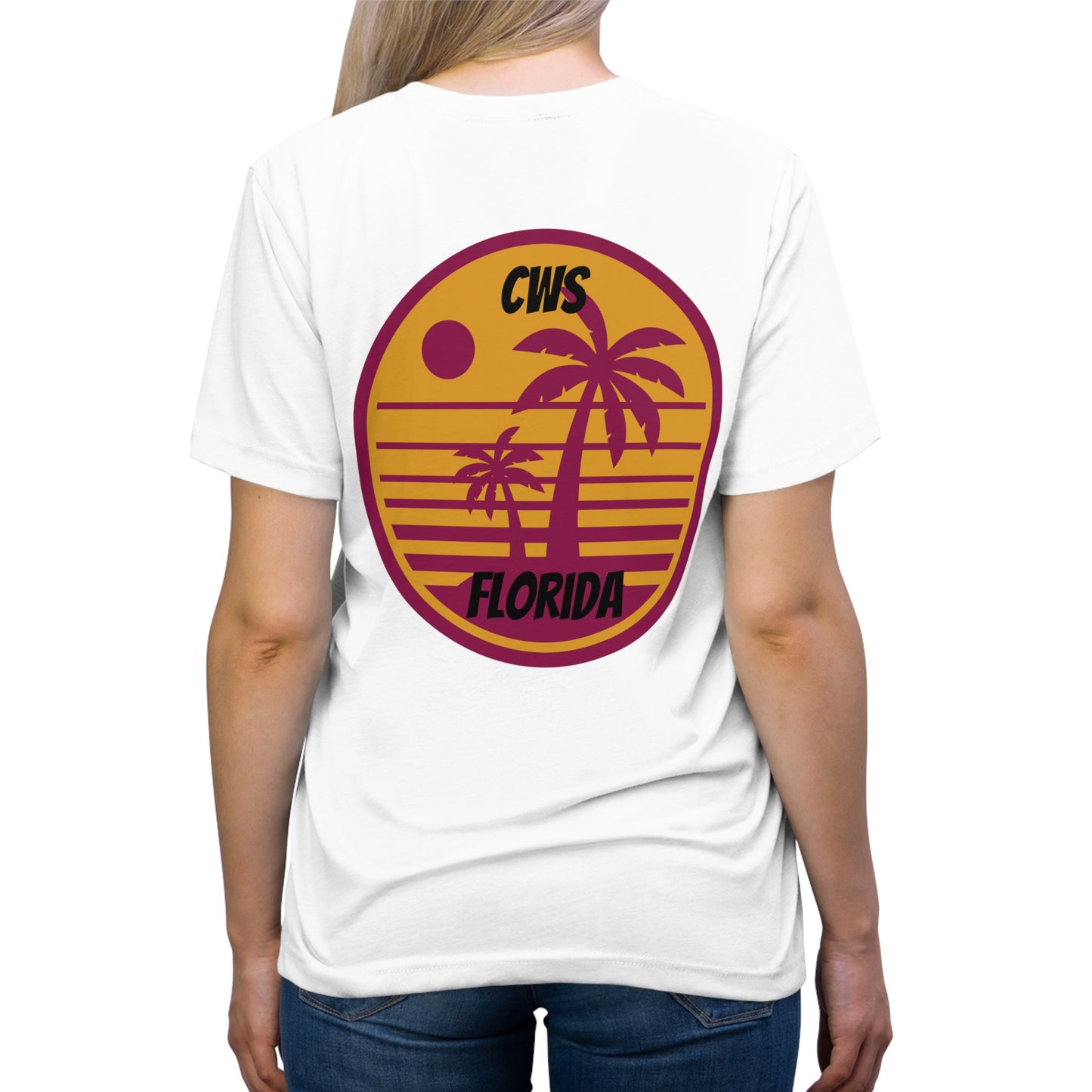 CWS Florida Unisex Triblend Tee By Cozy Winter Store