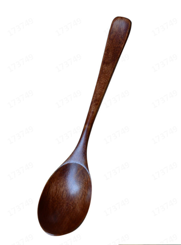 Pure Color Creative Children's Wooden Spoon