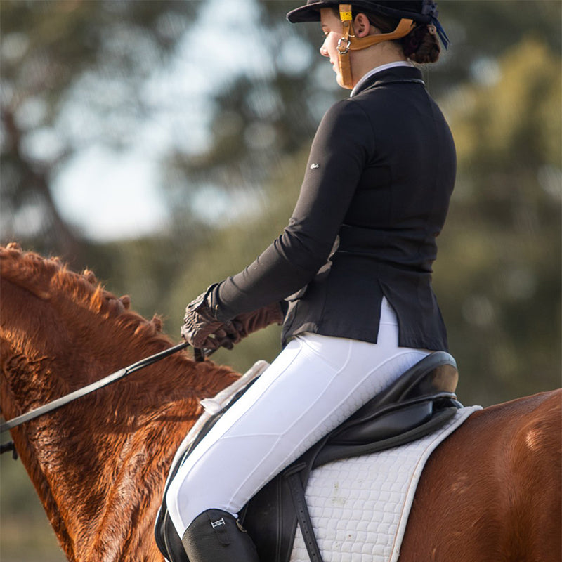 Women's High Elastic Silicone Equestrian Pants: Breathable and Shaping