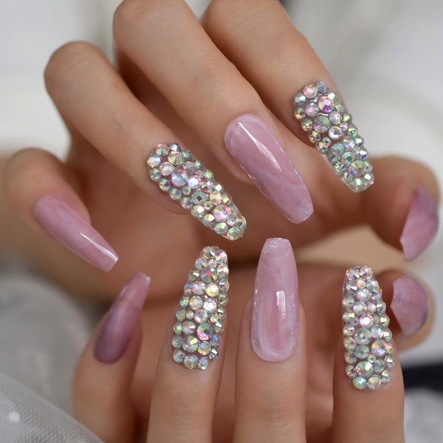 Diamond nail sequins