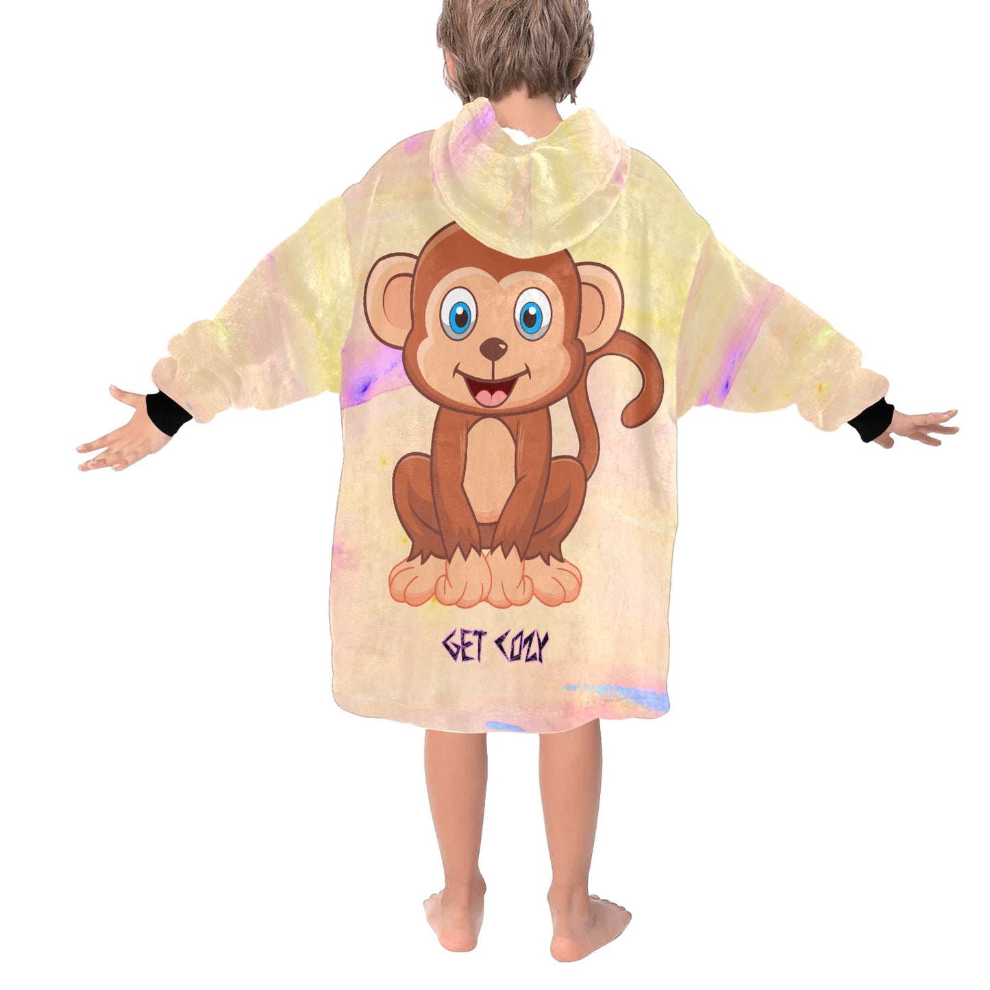 CWS Cozy Vibe Cute Tiger Blanket Hoodie for Kids BY Cozy Winter Store