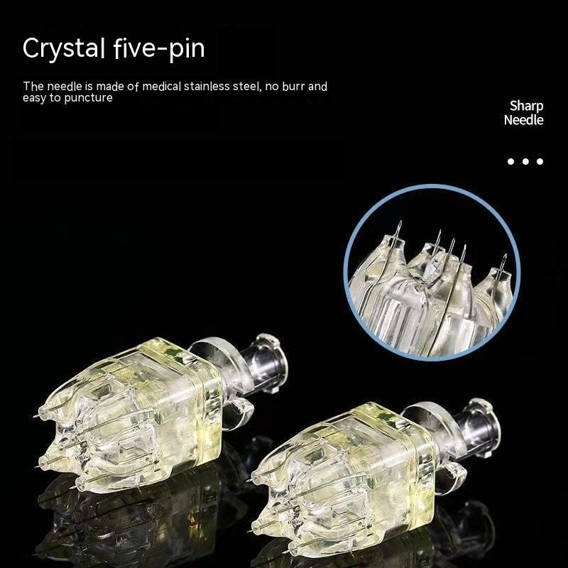 Hand-punched Crystal Five-needle Manual Mesotherapy