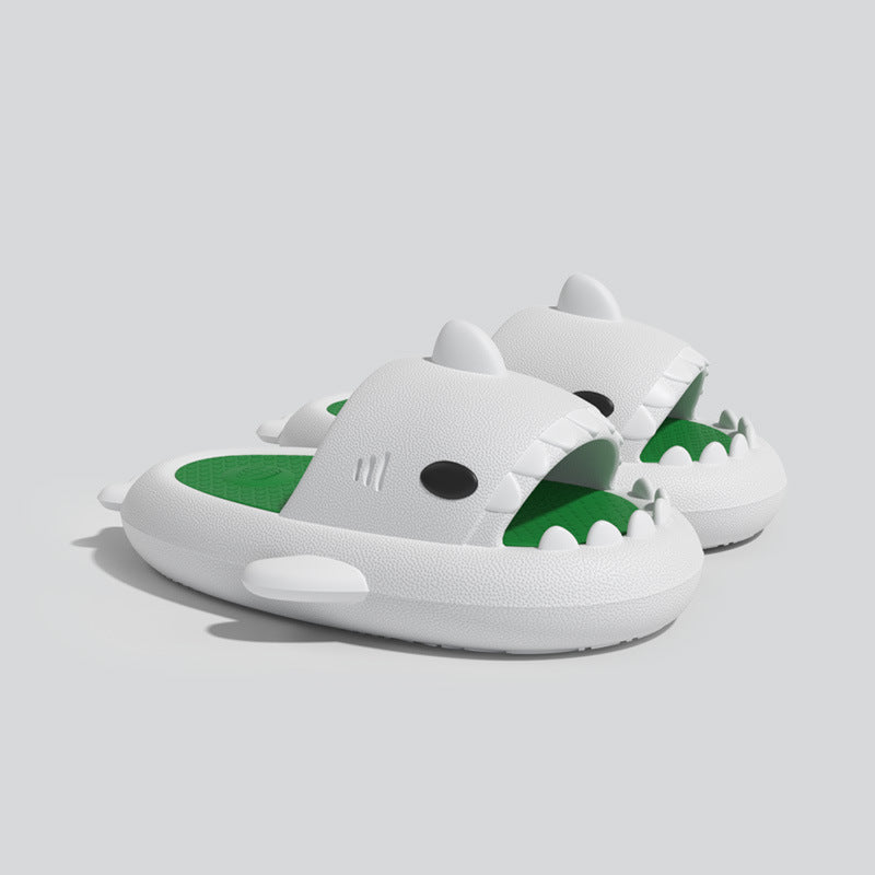 Women's Three-generation Shark Slippers For Summer