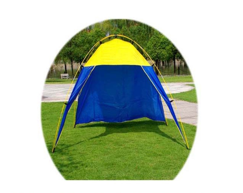 Campingzelt Sonnenschutz Wasserdichtes Zelt Outdoor-Überdachung Strandmuschel Sonnenschutzzelt Für Camping Wandern Angeln Tragend 5-8 Personen