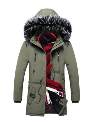 Warme Winterjacke