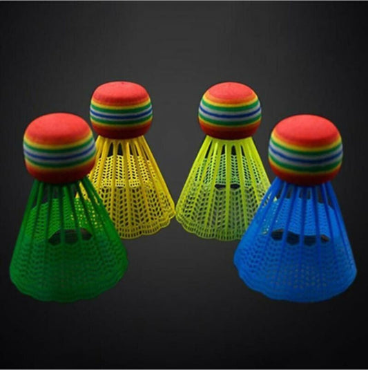 Colorful plastic badminton Rainbow Ball