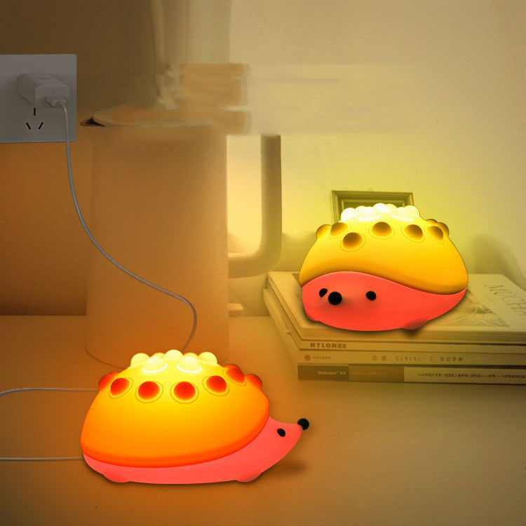 Squeeze Bubble Little Hedgehog Silicone Ambient Light