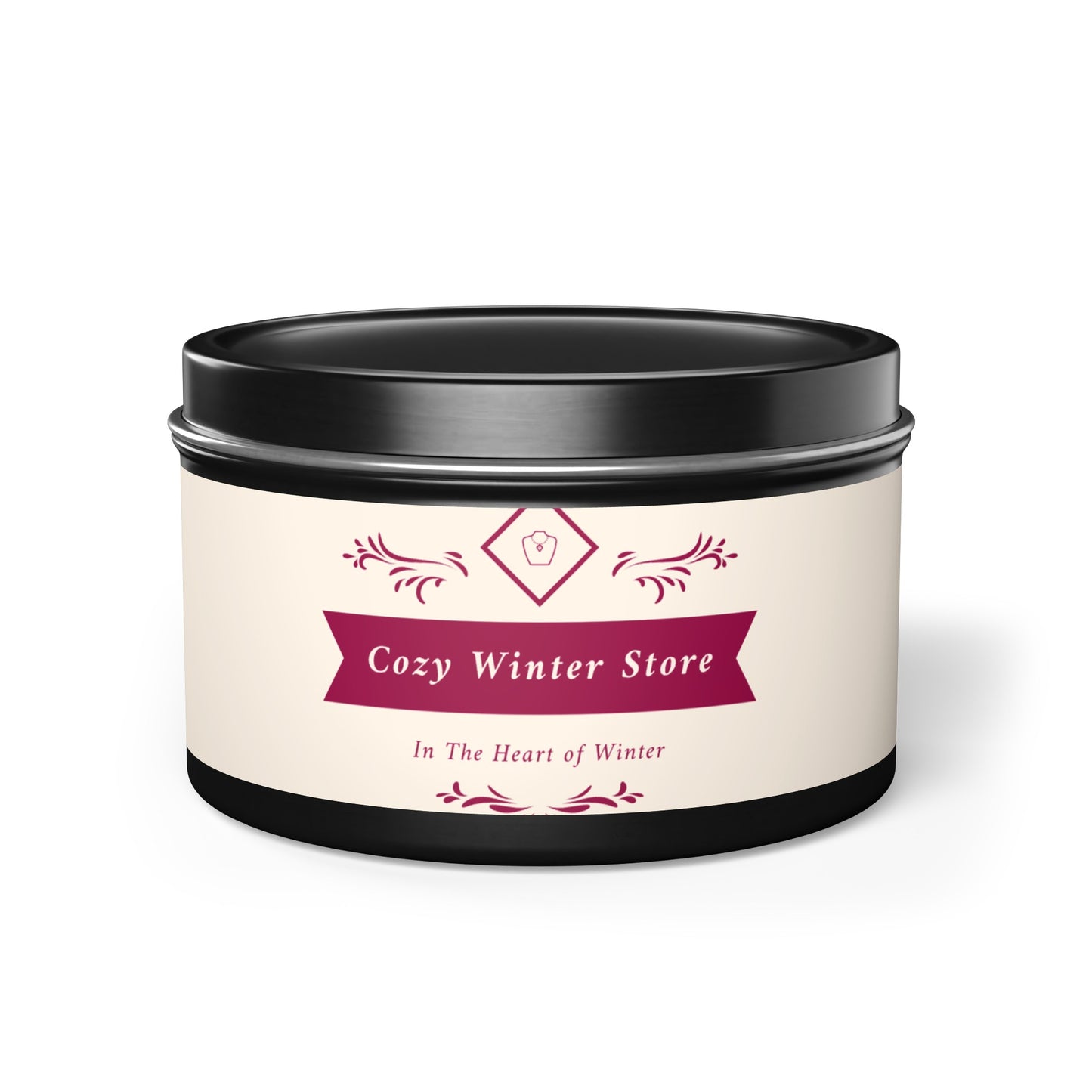 CWS FireHeart Tin Candles By Cozy Winter store