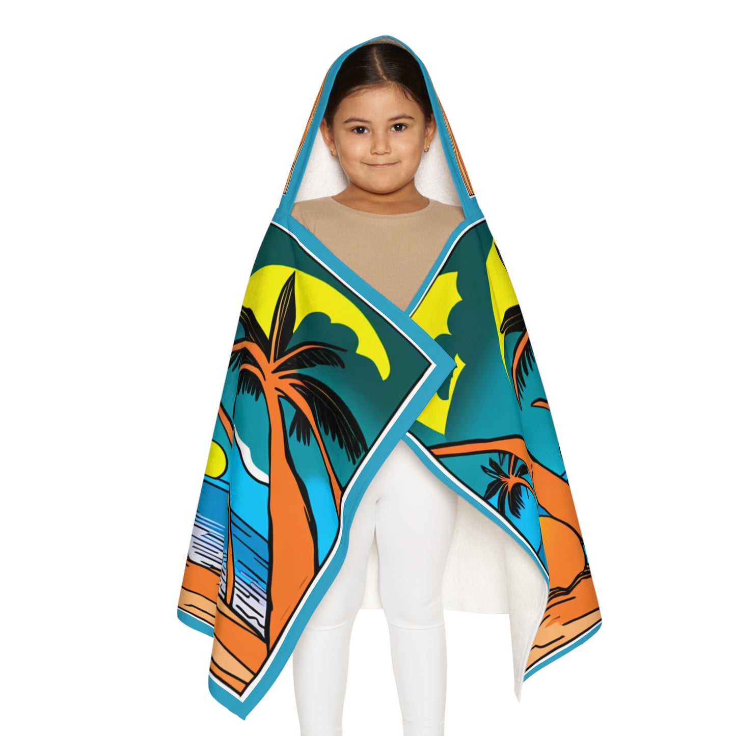 CWS Florida Youth Hooded Towel By Cozy Winter Store (ships within USA only )