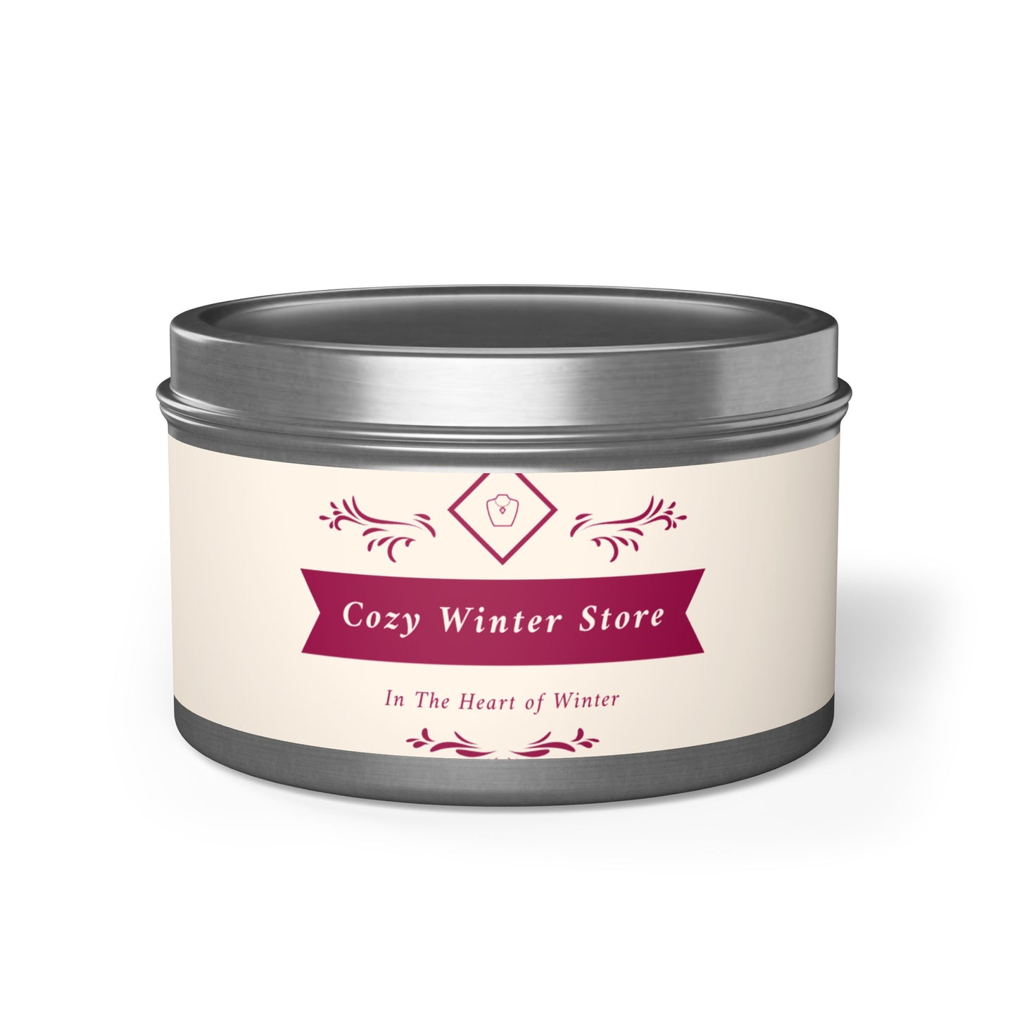 CWS FireHeart Tin Candles By Cozy Winter store