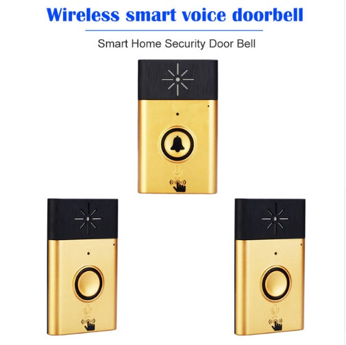 Wireless wifi voice doorbell home remote intelligent self-power generation