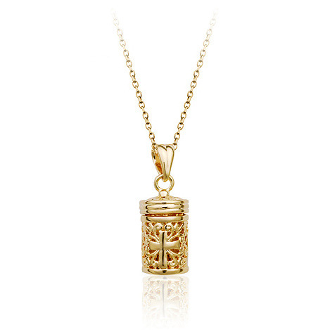 Essence Elysium: Vintage Love Perfume Bottle Pendant.