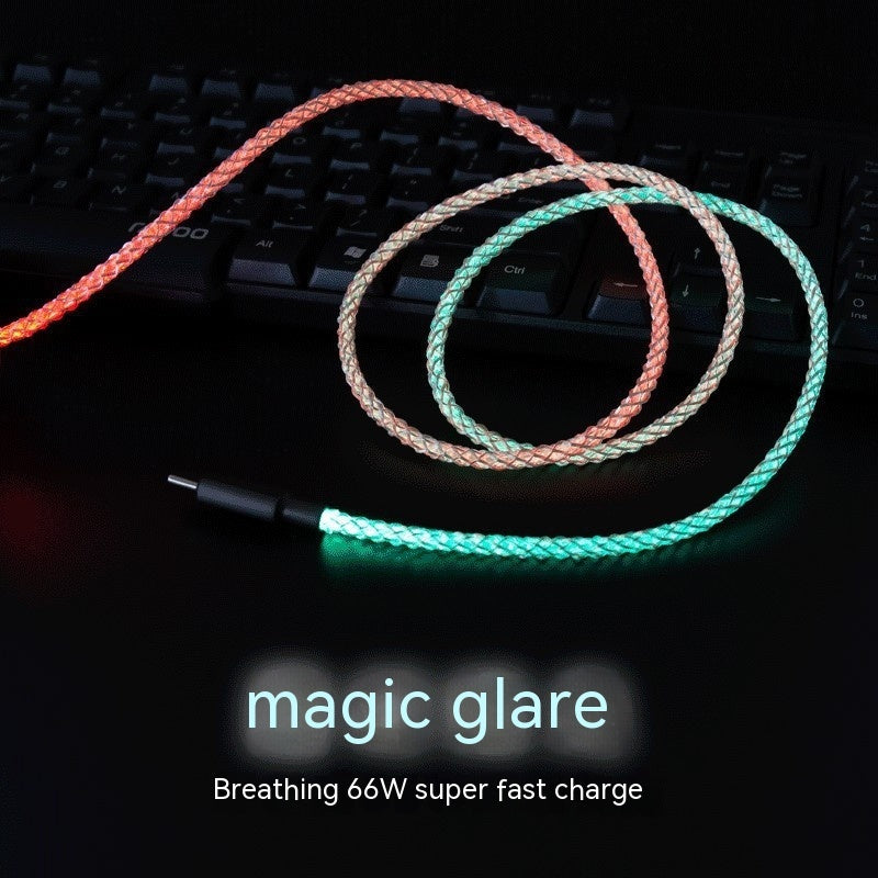 RGB Charging Data Cable Magic Color