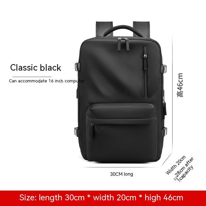 Expansion Backpack Women's Casual Dry Wet Separation Backpack