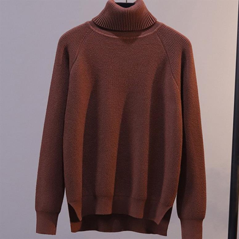 Turtleneck Women Sweater Winter Warm Female Jumper