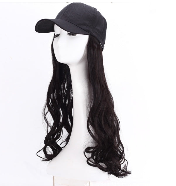 Cap big wave wig